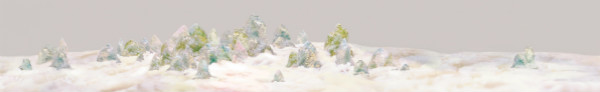 《美麗伊甸》60×367cm 攝影 2003 有機物腐爛 Beautiful Eden, 60×367cm, photo
